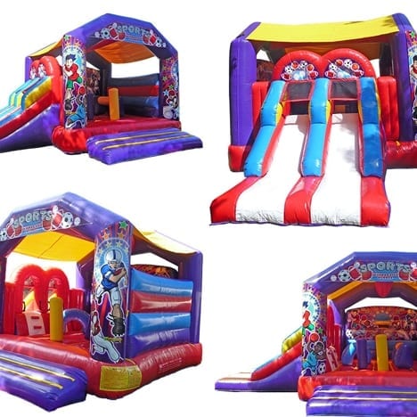 Sports Obstacle course jumping castle